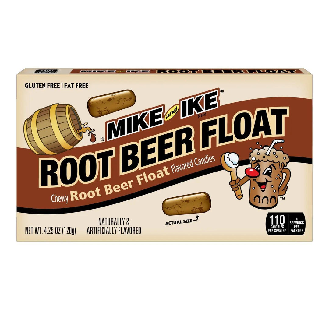 Mike & Ike Root Beer Float Theater Box, 4.25oz Mike & Ike Root Beer Float Theater Box, 4.25oz
