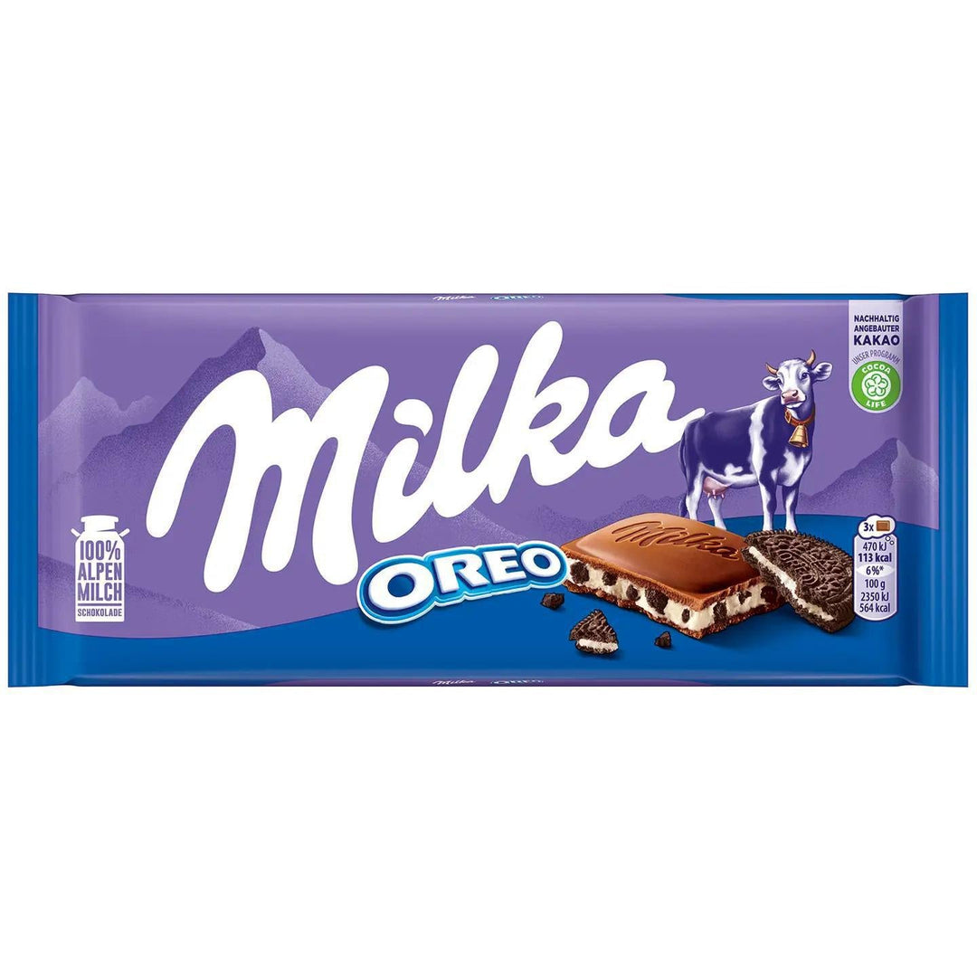 Milka Oreo Chocolate Bar Milka Oreo Chocolate Bar