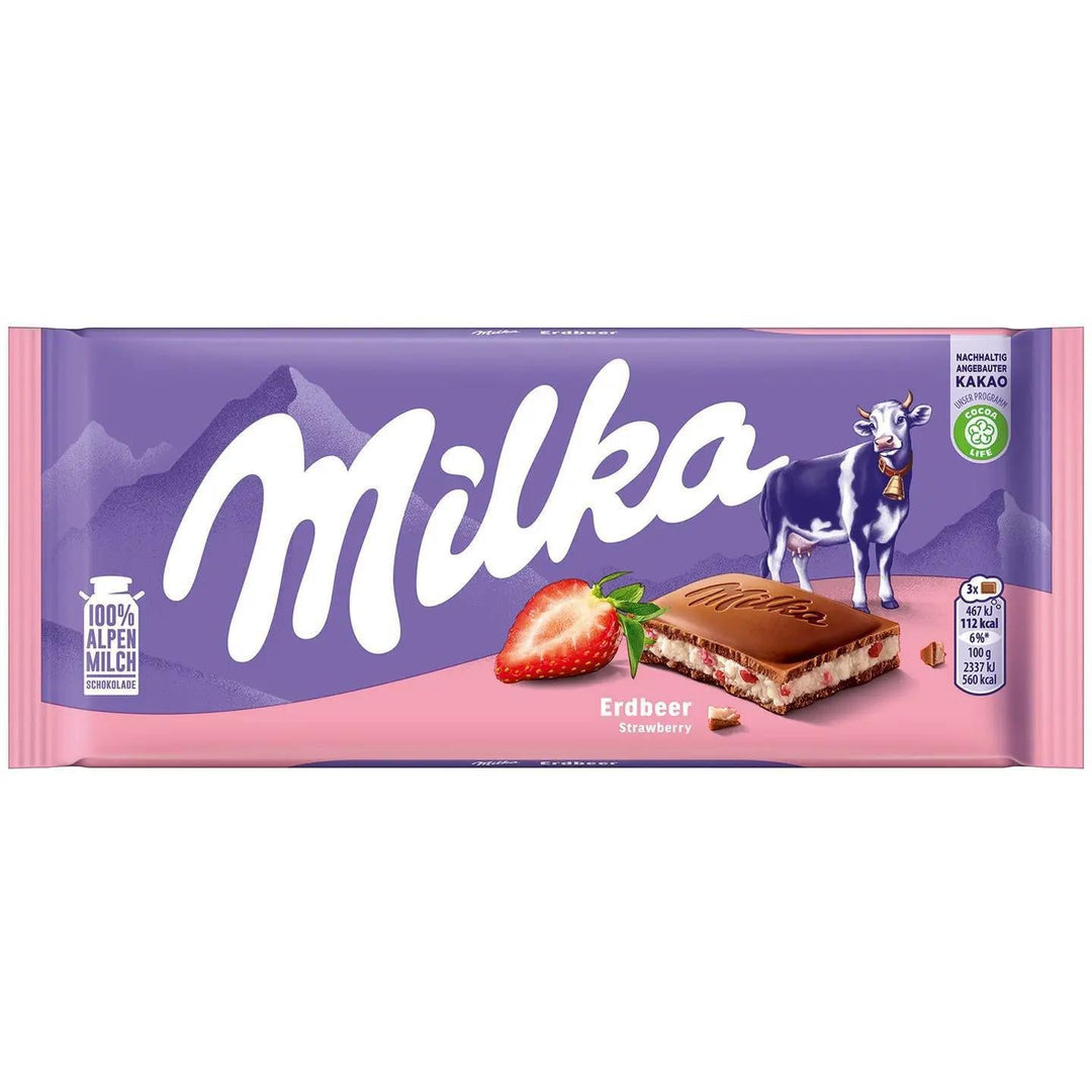 Milka Strawberry 100g (Germany) Milka Strawberry 100g (Germany)