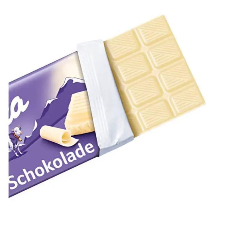 Milka White Chocolate 90g (Germany) Milka White Chocolate 90g (Germany)