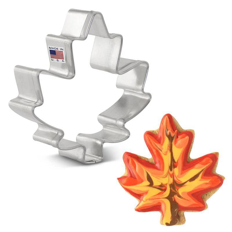 Mini Cookie Cutter | Maple Leaf