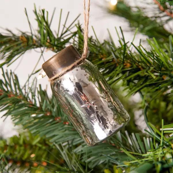 Mini Mason Jar Hanging Ornament
