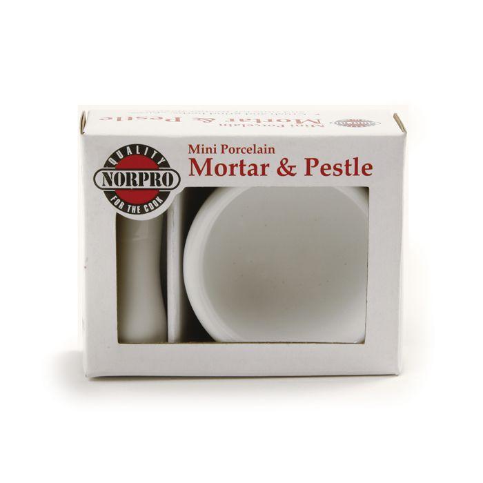 Mini Porcelain Mortar & Pestle Mini Porcelain Mortar & Pestle