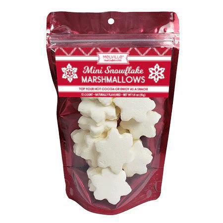 Mini Snowflake Marshmallow Toppers Mini Snowflake Marshmallow Toppers