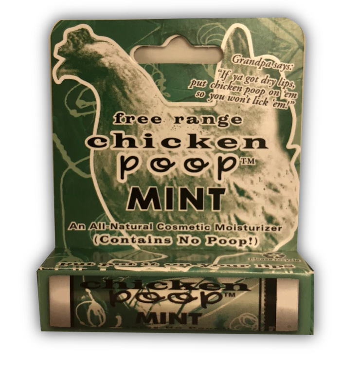 Chicken Poop Lip Junk Mint Chicken Poop Lip Junk