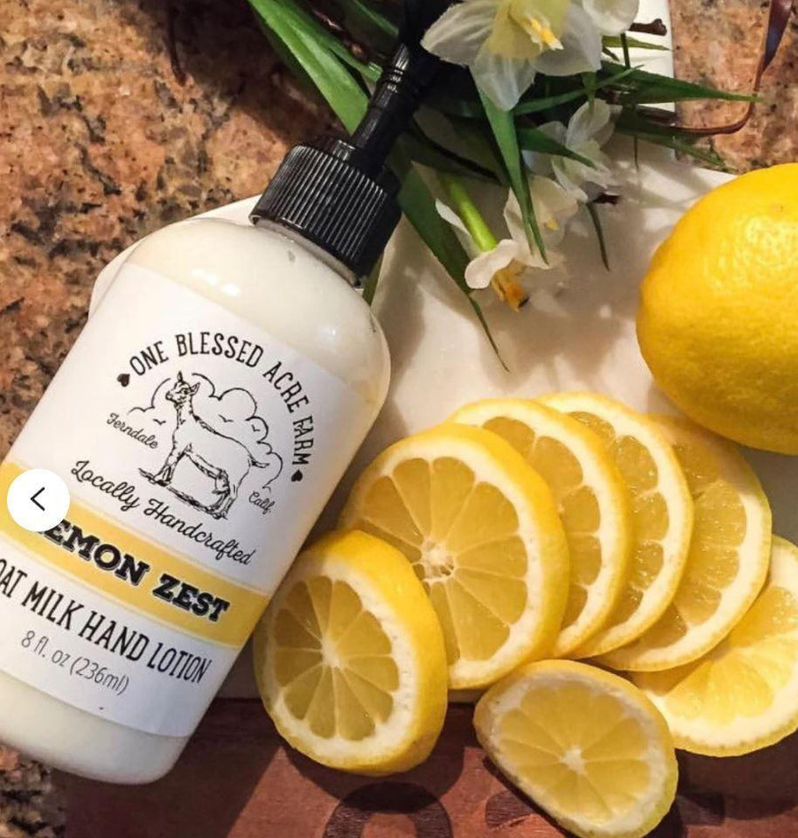 Moisturizing Goat Milk Lotion | Lemon Zest Moisturizing Goat Milk Lotion | Lemon Zest