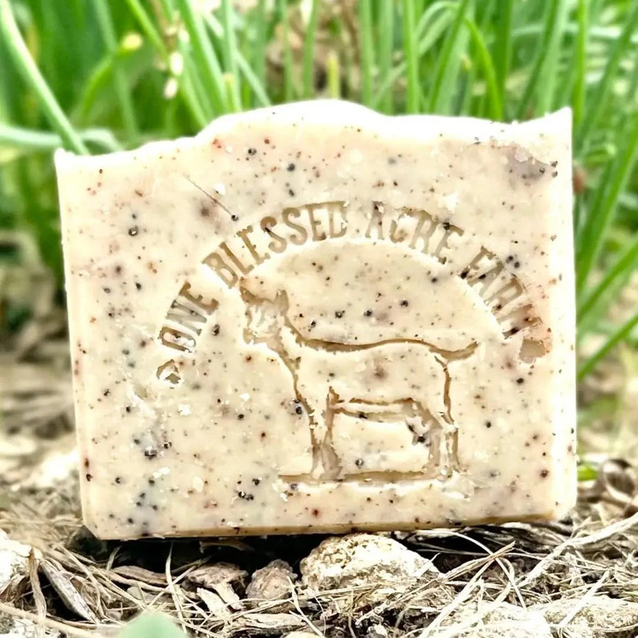 Moisturizing Goat Milk Soap | Herb Garden Exfoliating Moisturizing Goat Milk Soap | Herb Garden Exfoliating