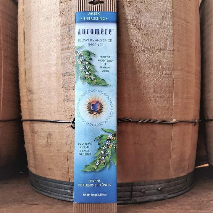 Auromere Incense Flowers & Spice Musk (Energizing) Auromere Incense Flowers & Spice
