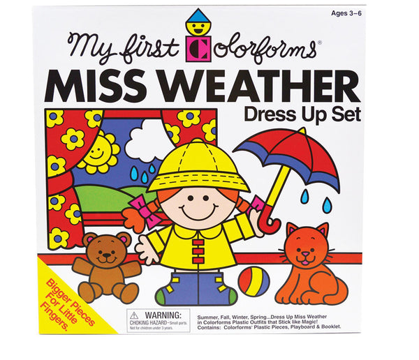 My First Colorforms® Miss Weather Dress Up Set