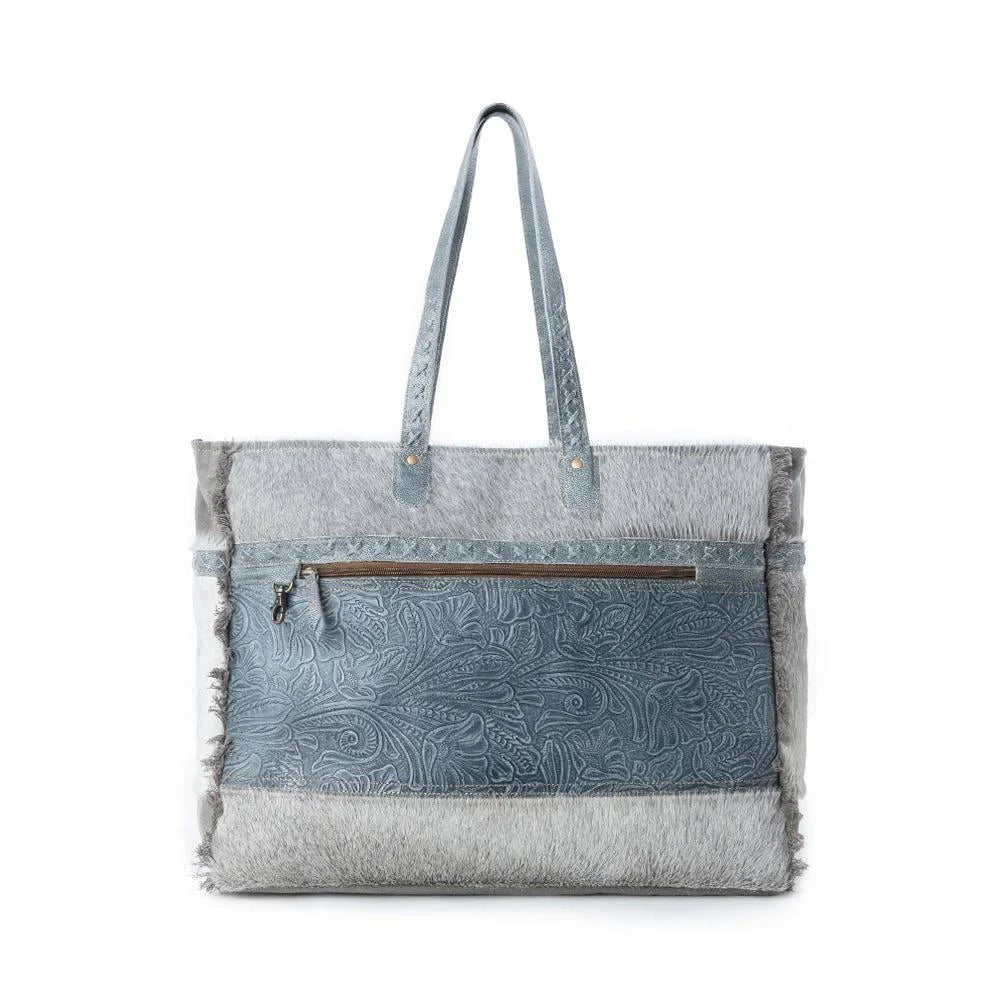 Myra Desert Willow Weekender Bag in Denim Blue Myra Desert Willow Weekender Bag in Denim Blue