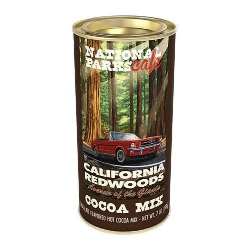National Parks Cafe Redwoods Cocoa (7oz Round Tin) National Parks Cafe Redwoods Cocoa (7oz Round Tin)