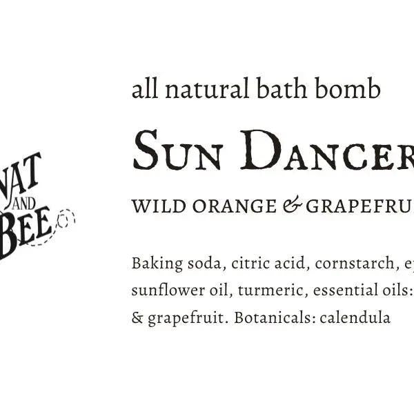 Natural Bath Bomb | Sun Dancer
