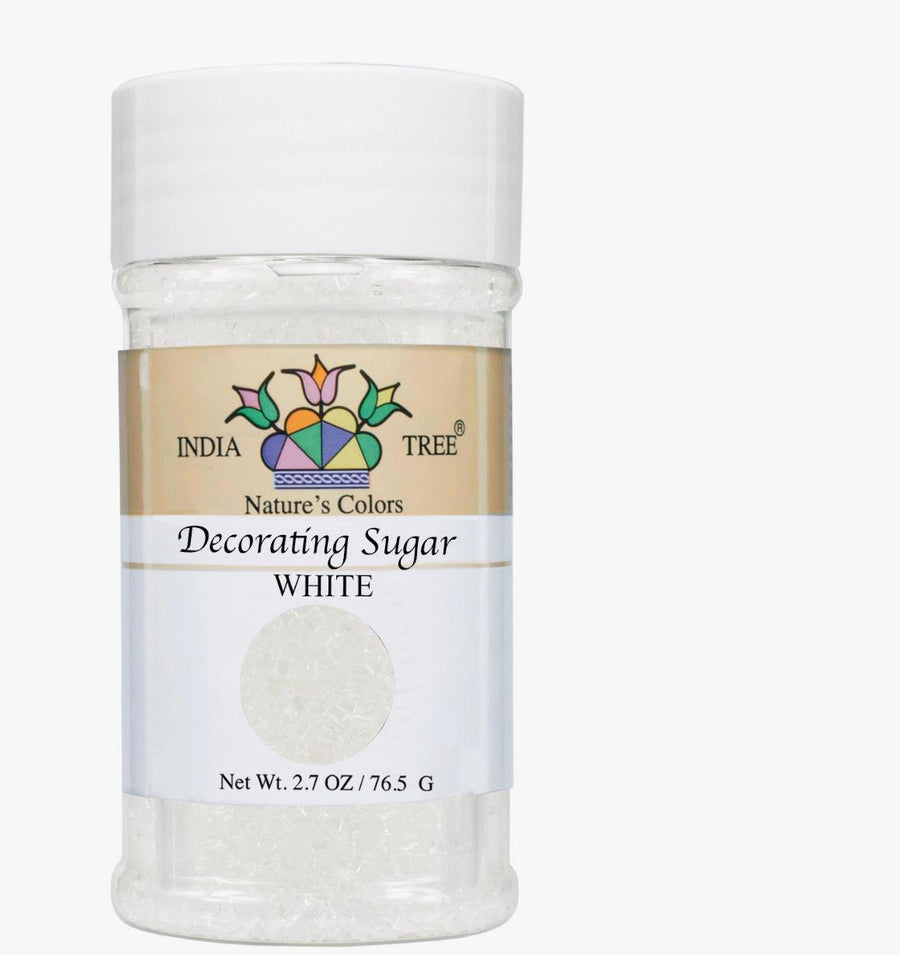 Nature's Colors Sprinkles | Frost White Decorating Sugar