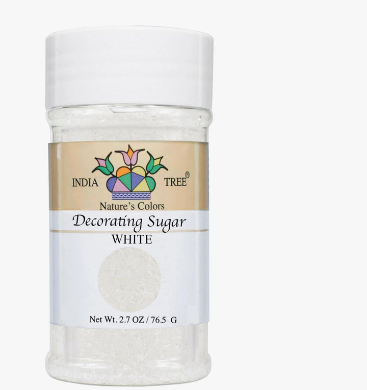 Nature's Colors Sprinkles | Frost White Decorating Sugar Nature's Colors Sprinkles | Frost White Decorating Sugar