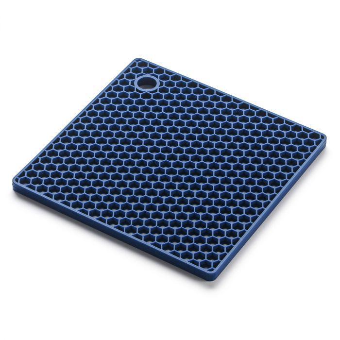 Silicone Honeycomb Trivet Navy Blue