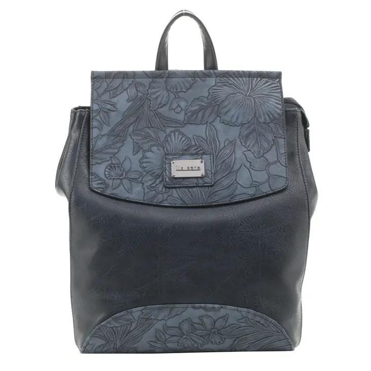 Nicole Convertible Crossbody-Backpack Navy