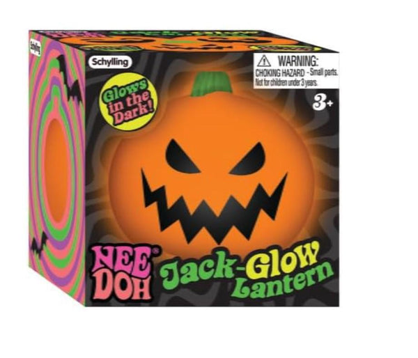 NeeDoh Jack Glow Lantern - Halloween Squeeze Toy