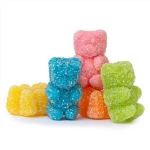 Neon Sour Gummy Bears Neon Sour Gummy Bears