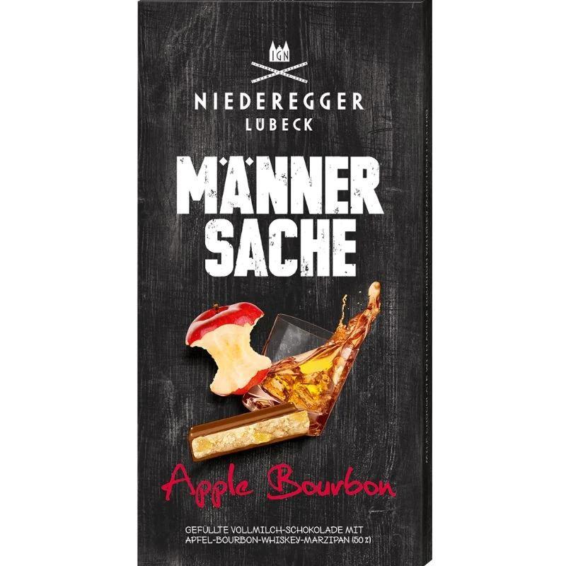 Niederegger Apple Bourbon Marzipan Chocolate Bar