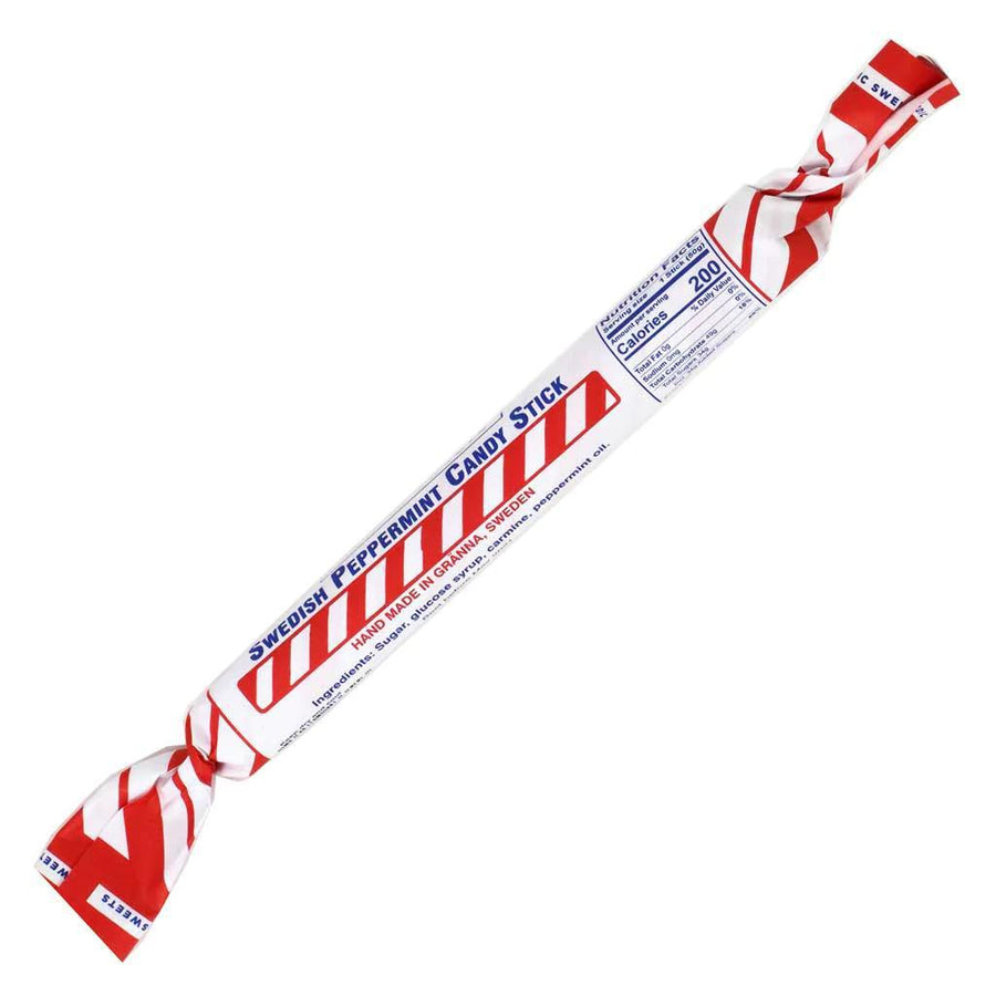 Nordic Sweets Swedish Peppermint Candy Stick Nordic Sweets Swedish Peppermint Candy Stick