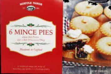 Norfolk Manor Traditional Mince Pie Norfolk Manor Traditional Mince Pie