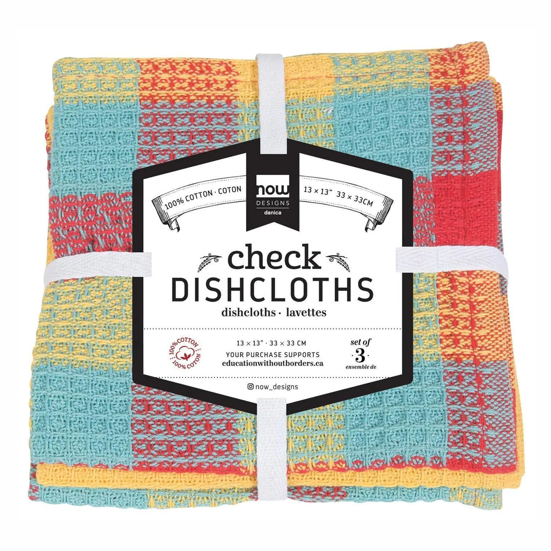 Now Designs Waffle Dishcloths Set of 3 Now Designs Waffle Dishcloths Set of 3