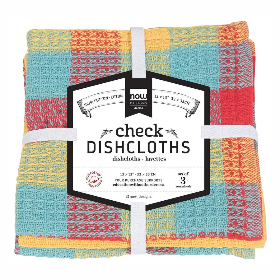 Now Designs Waffle Dishcloths Set of 3 Now Designs Waffle Dishcloths Set of 3