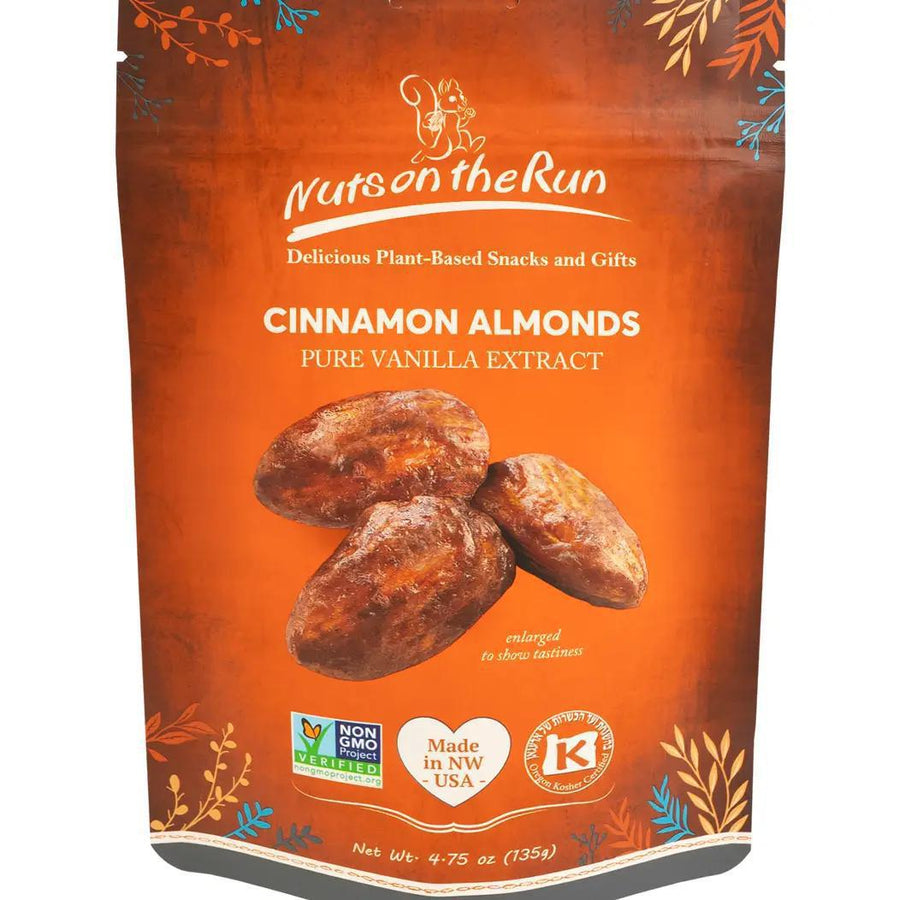 Nuts On The Run Cinnamon Almonds Nuts On The Run Cinnamon Almonds