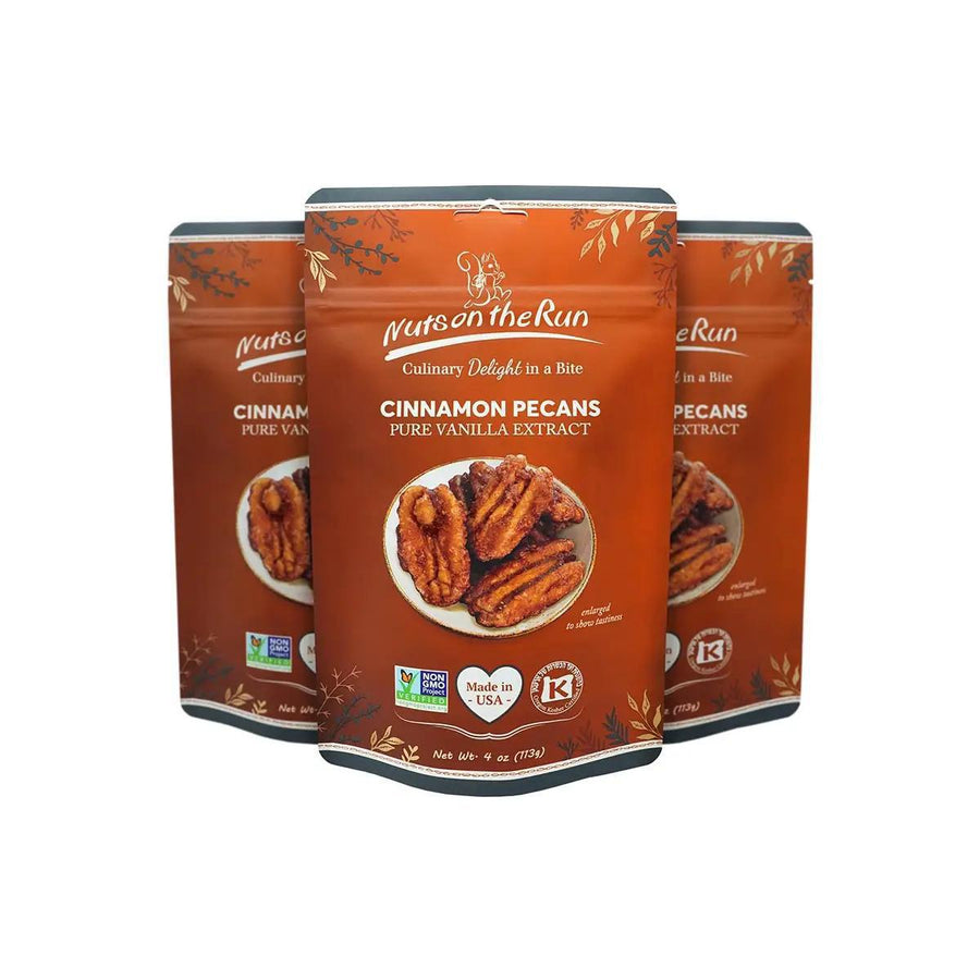 Nuts On The Run Cinnamon Pecans Nuts On The Run Cinnamon Pecans