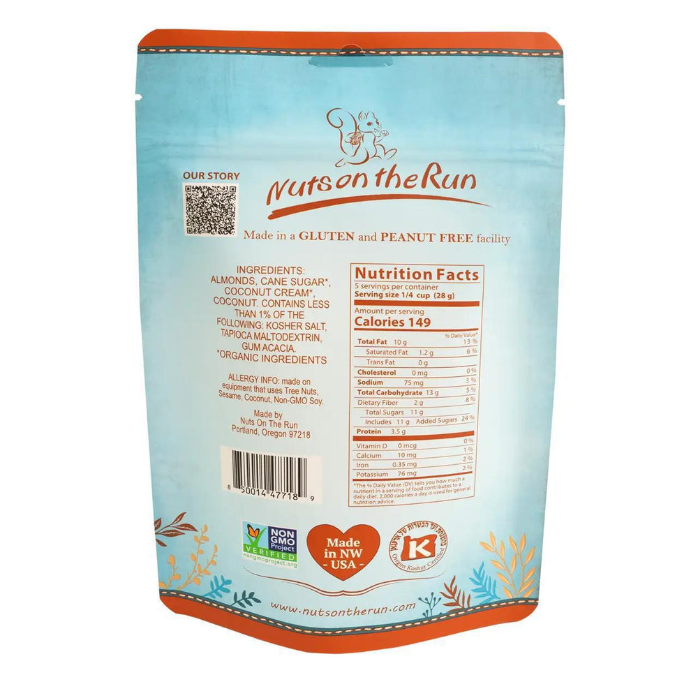 Nuts On The Run Coconut Almonds Nuts On The Run Coconut Almonds