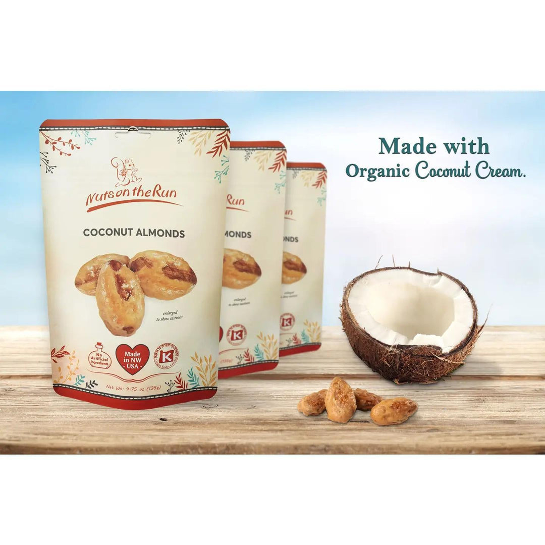 Nuts On The Run Coconut Almonds Nuts On The Run Coconut Almonds