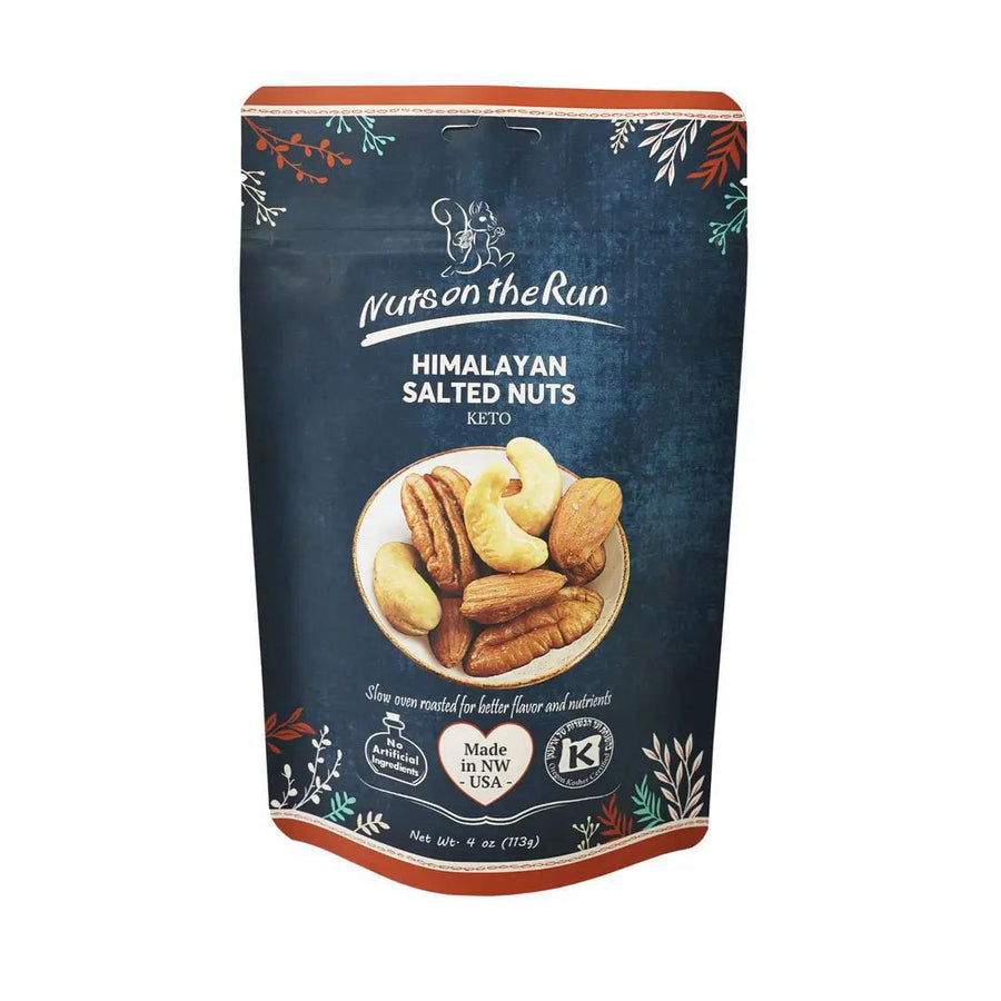 Nuts On The Run Himalayan Salted Nuts Nuts On The Run Himalayan Salted Nuts