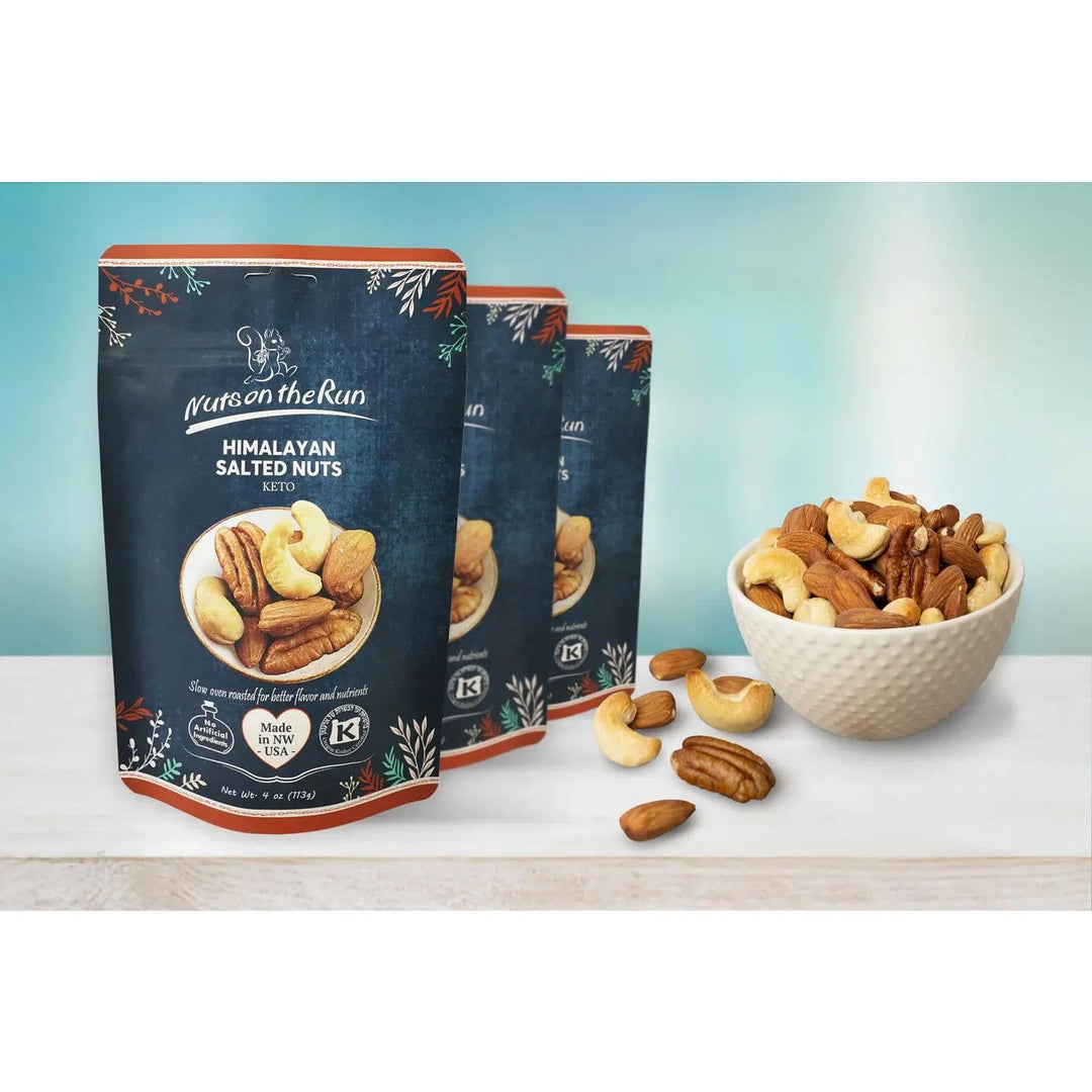 Nuts On The Run Himalayan Salted Nuts Nuts On The Run Himalayan Salted Nuts