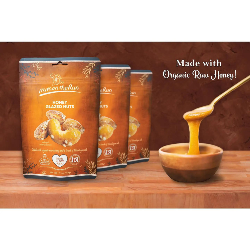 Nuts On The Run Honey Glazed Nuts Nuts On The Run Honey Glazed Nuts
