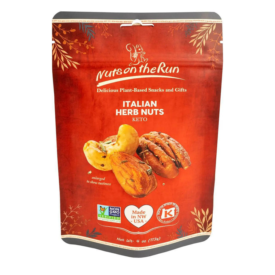 Nuts On The Run Italian Herb Nuts Nuts On The Run Italian Herb Nuts