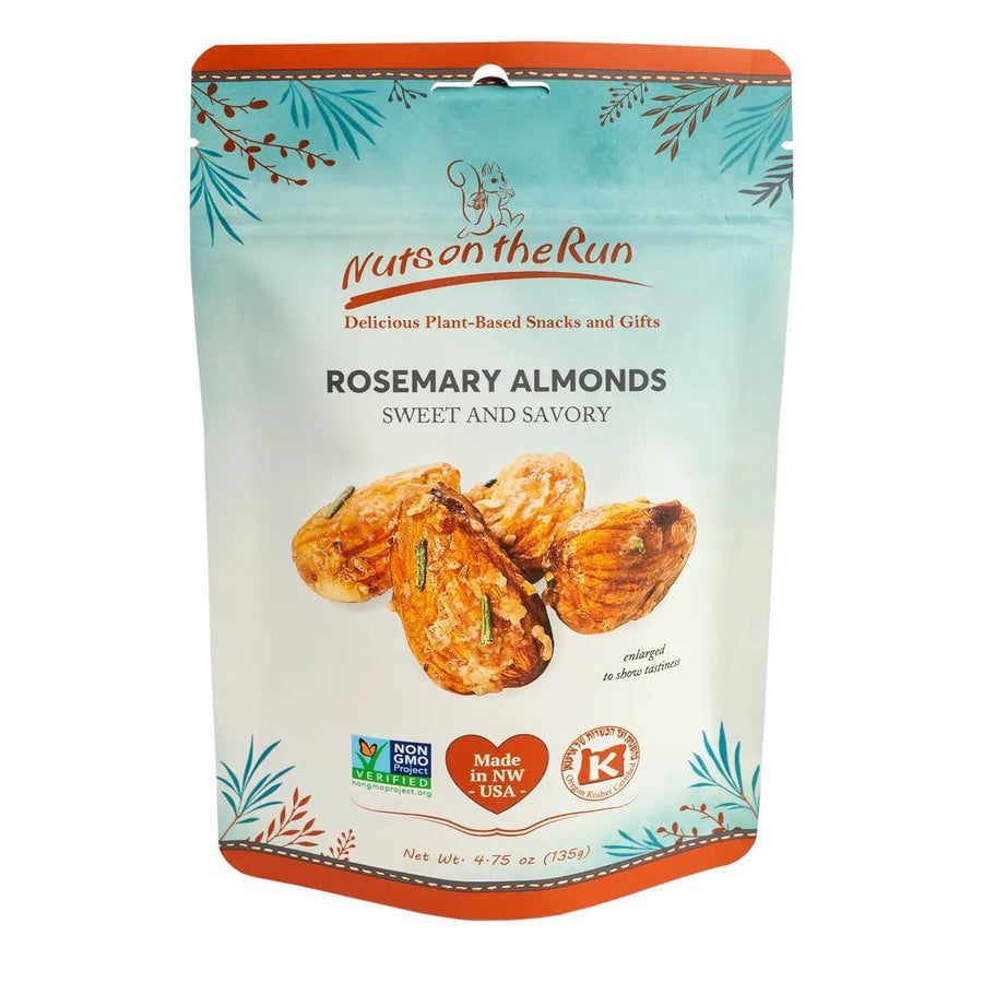 Nuts On The Run Rosemary Almonds Nuts On The Run Rosemary Almonds