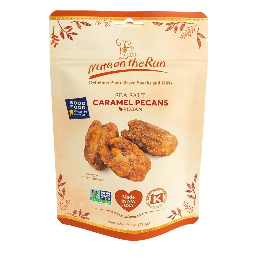 Nuts On The Run Sea Salt Caramel Pecans Nuts On The Run Sea Salt Caramel Pecans