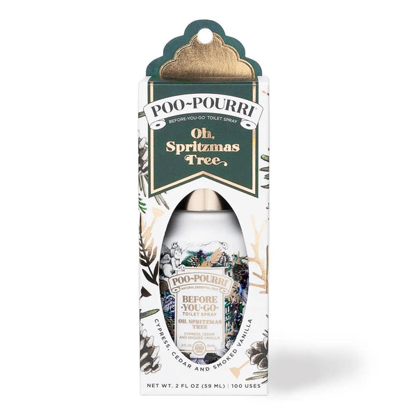 Poo-Pourri Before-You-Go Toilet Spray | Holiday Limited Edition Oh, Spritzmas Tree