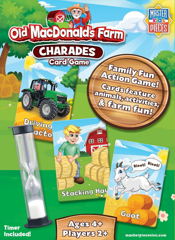 Old Macdonald's Farm Charades Card Game