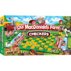 Old Macdonald's Farm Checkers Board Game