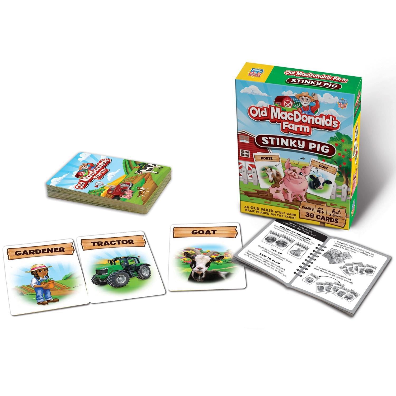 Old Macdonald's Farm - Stinky Pig Card Game