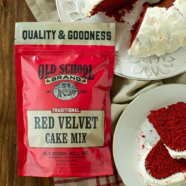 Old School Brand Red Velvet Cake Mix Old School Brand Red Velvet Cake Mix