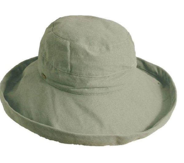 Women's Cotton Sun Hat | Bari Olive