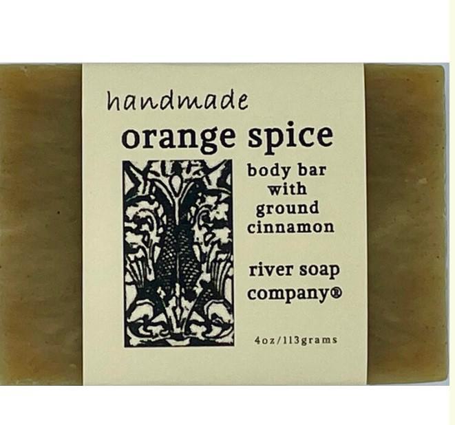 River Soap Company Handmade French Milled Soap Orange Spice River Soap Company Handmade French Milled Soap