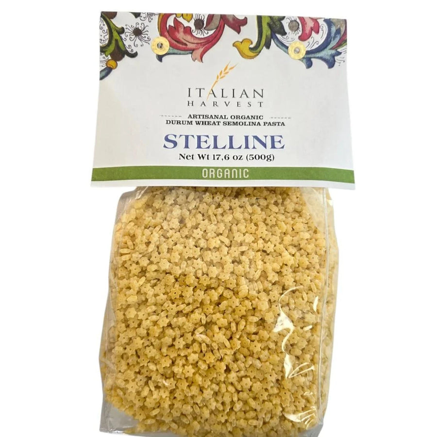 Organic Artisan Italian Pasta | Stelline (Little Stars) Organic Artisan Italian Pasta | Stelline (Little Stars)