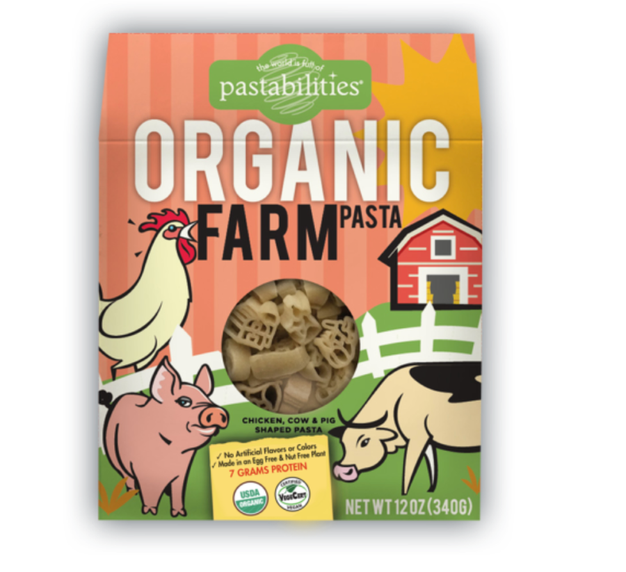 Organic Farm Pasta Shaped Organic Farm Pasta Shaped