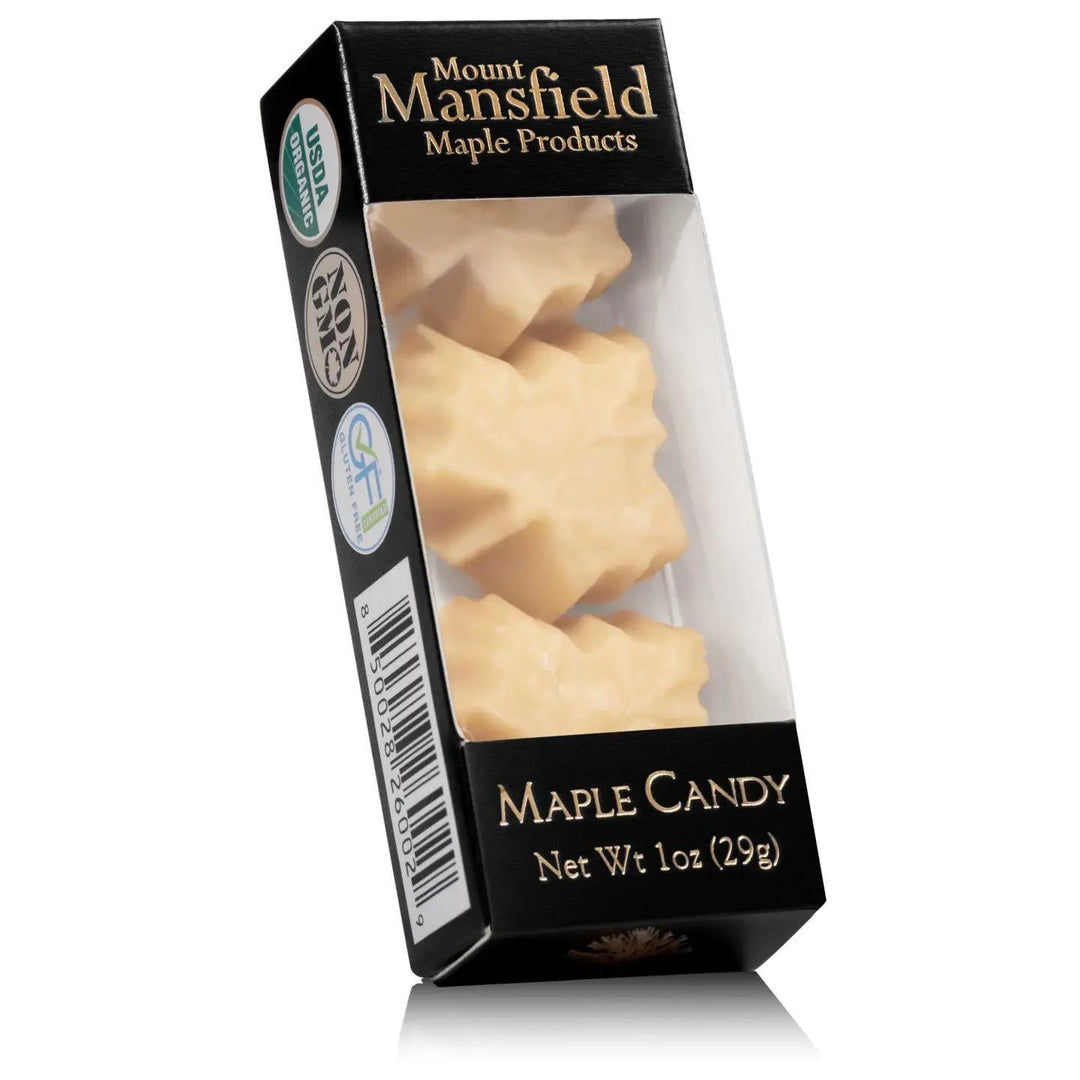Organic Pure Vermont Maple Candy 3 Leaf Organic Pure Vermont Maple Candy 3 Leaf