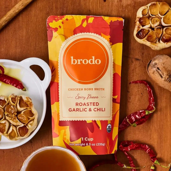Brodo Bone Broth Organic Spicy Nonna Bone Brodo Bone Broth