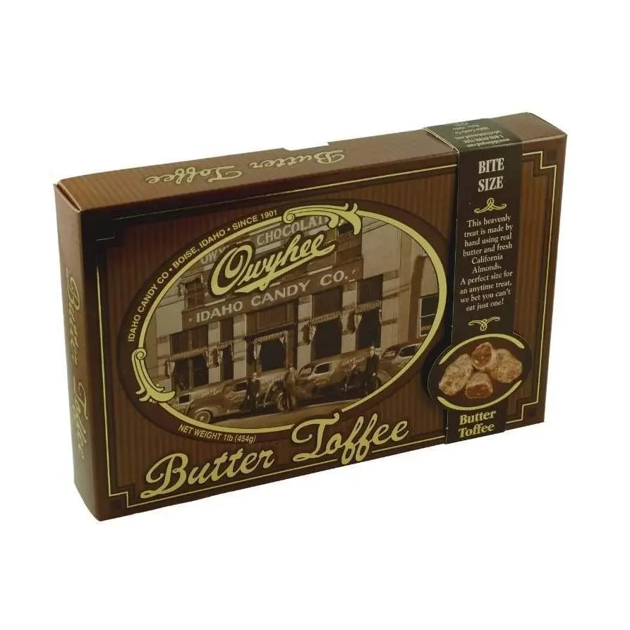 Owhyee Butter Toffee - Bite Size - 6oz Owhyee Butter Toffee - Bite Size - 6oz