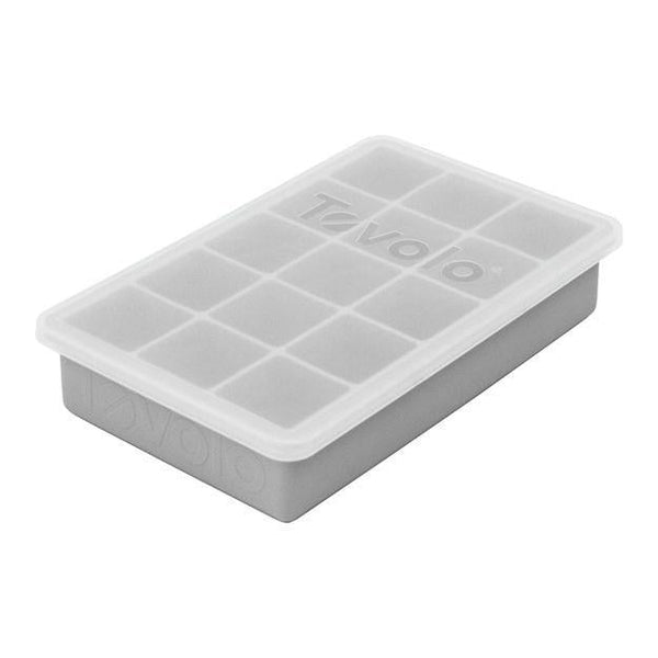 Perfect Ice Cube Tray with Lid Oyster Gray